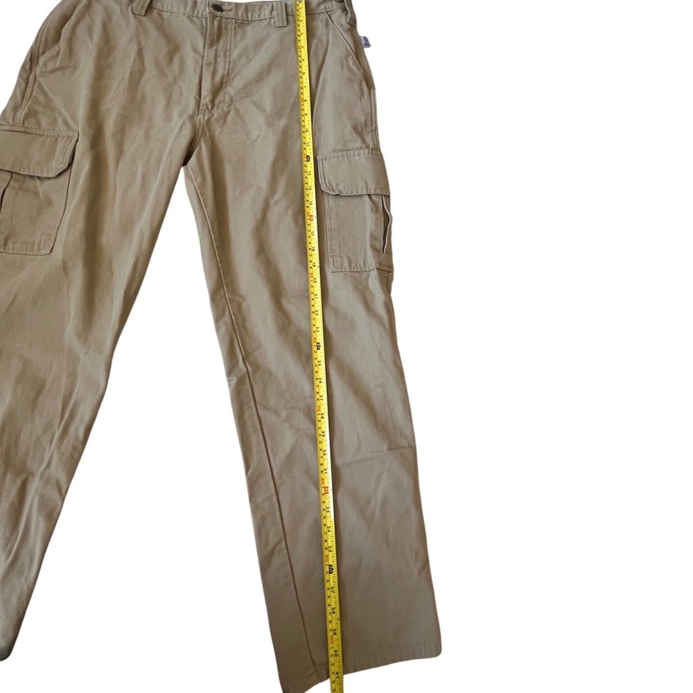 Tyndale FR Cargo Pants Men 40x32 Tan Khaki Flame Resistant NFPA 2112 CAT 2 K215T - Picture 4 of 8